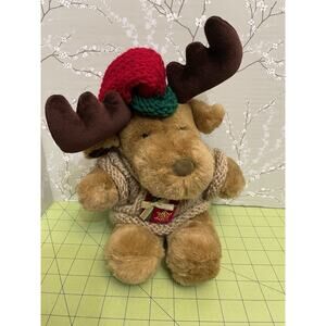 Tb Trading Company Christmas Reindeer Moose Plush Stuffed Animal Crotchet